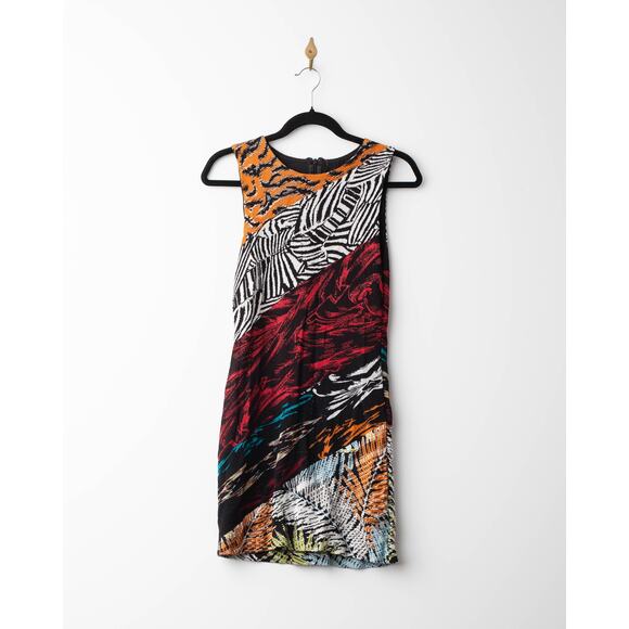 Missoni Muticolor Printed Knit Patch Dress - Picture 5 of 11